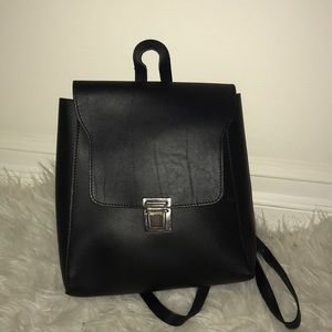 Brandy Melville leather backpack